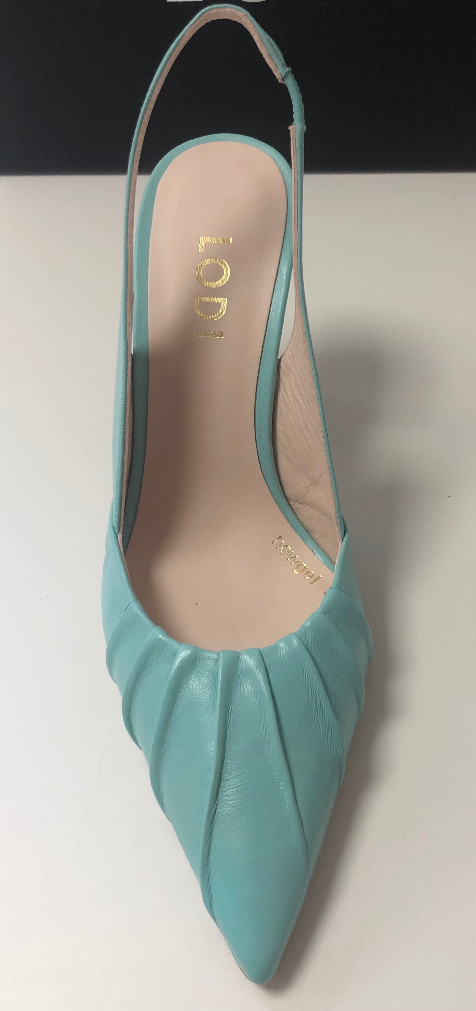 Lodi 25011 Aqua slingback