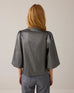 summum 12126 Mid grey top glitter