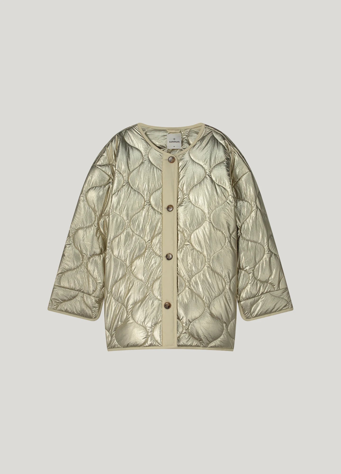 Summum gold metallic jacket