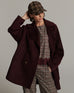 Summum Coat Dark Burgundy