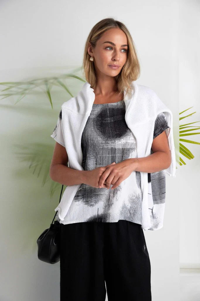 Naya NAS26310 round neck top