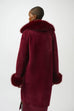 Joseph Ribkoff Merlot coat 243923F25