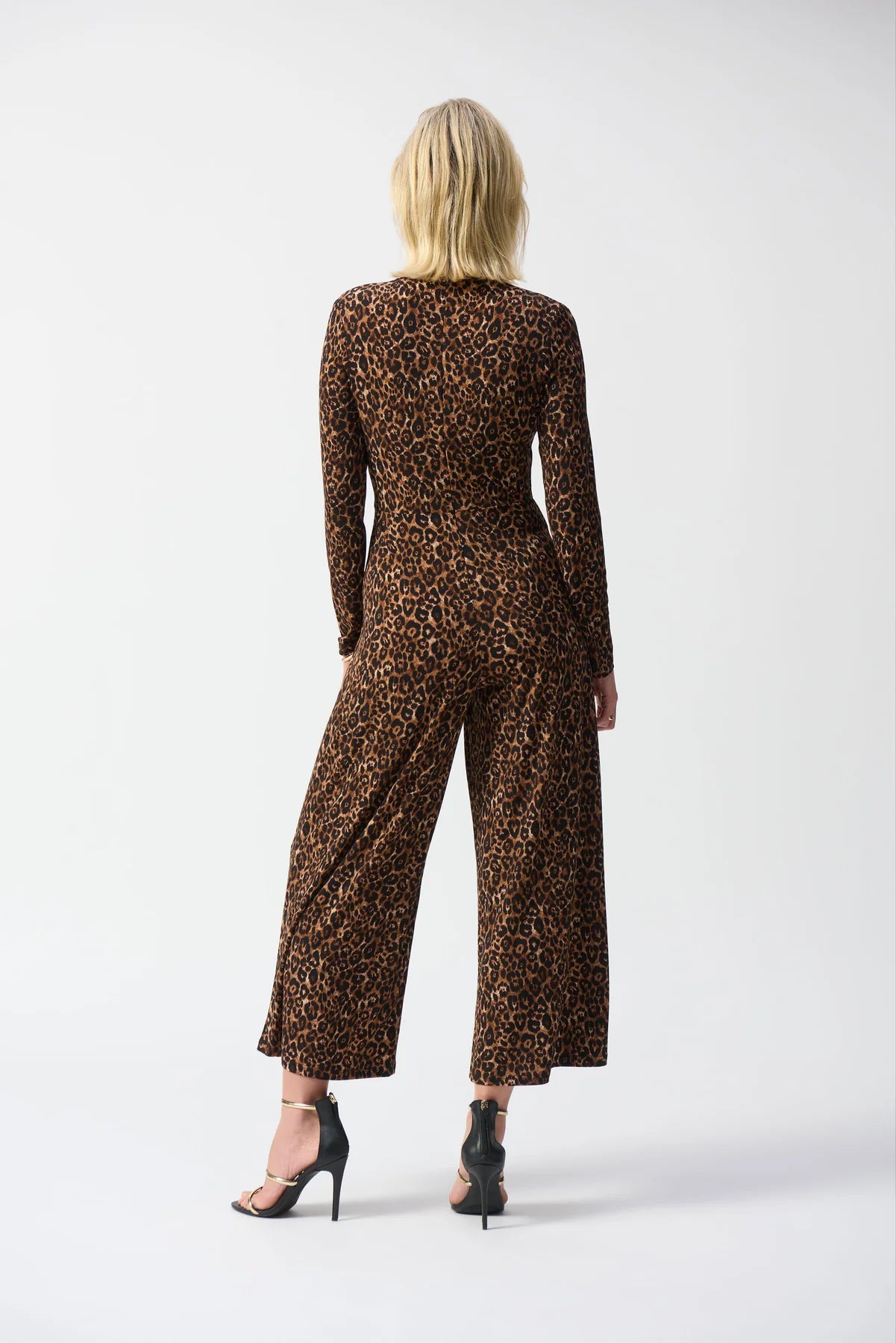 Joseph Ribkoff 244255 leopard print jumpsuit