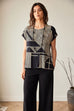 Peruzzi S26518 Geo print top