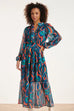 Smashed Lemon 24519lp Petrol dress