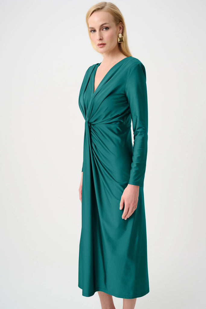 Joseph Ribkoff Opulent Green Dress 253714F26