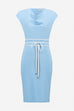 Joseph Ribkoff 261205 Sky blue dress