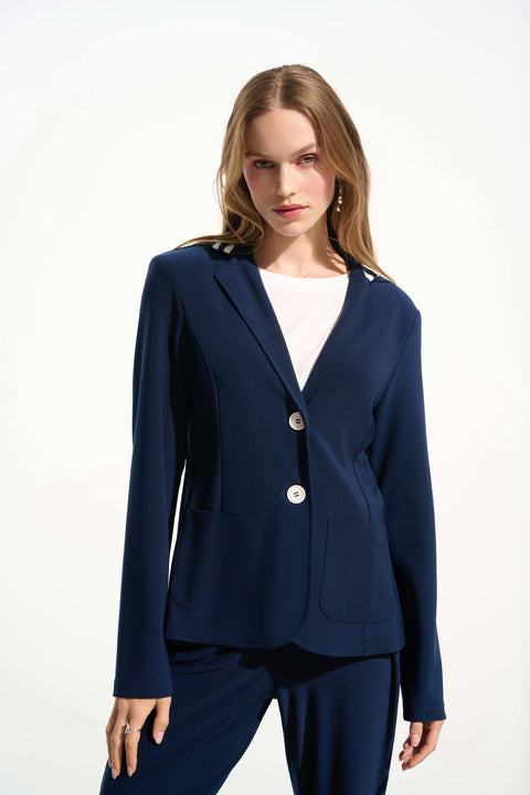 Joseph Ribkoff Silky Knit Fitted Blazer 261622