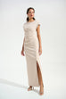 Joseph Riblkoff dress Sand 261713