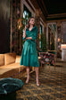Joseph Ribkoff Opulent Green dress 261719F26