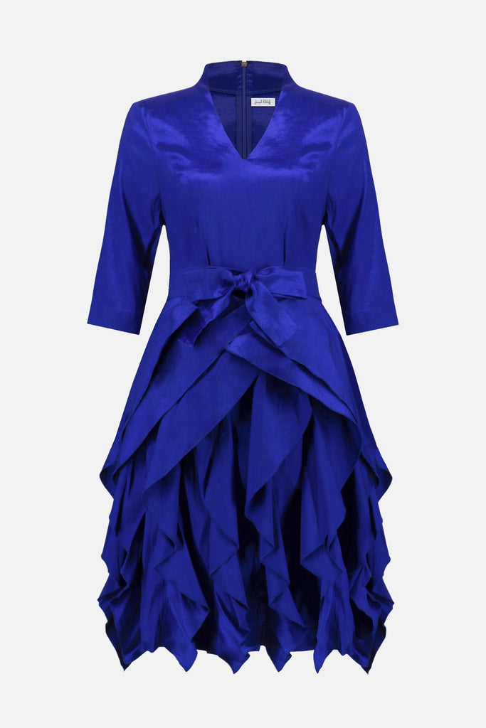Joseph Ribkoff Blue taffeta dress 261741