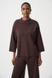 Joseph Ribkoff Mocha top 261981F26