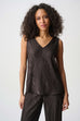 Joseph Ribkoff Mocha top 263051