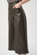 Joseph Ribkoff Mocha Leather trouser 263096