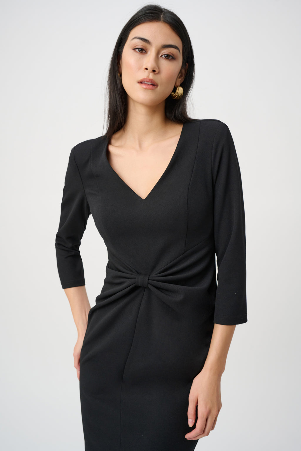 Joseph Ribkoff Scuba Black dress 263150