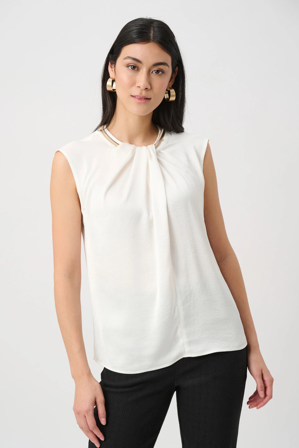 Joseph Ribkoff Winter white top 263168