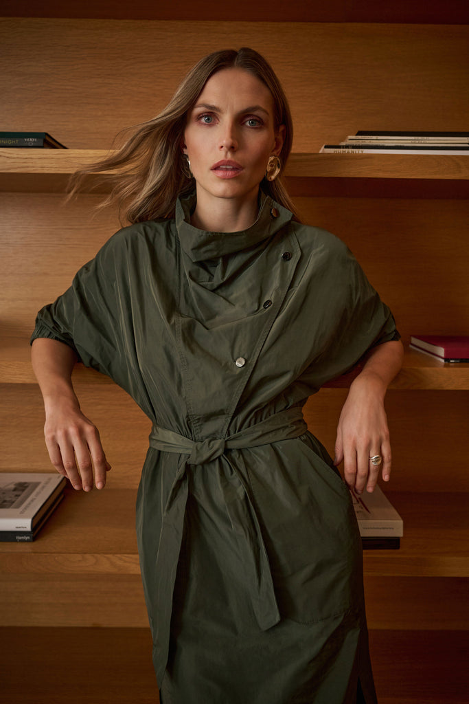 Joseph Ribkoff Avocado dress 263182