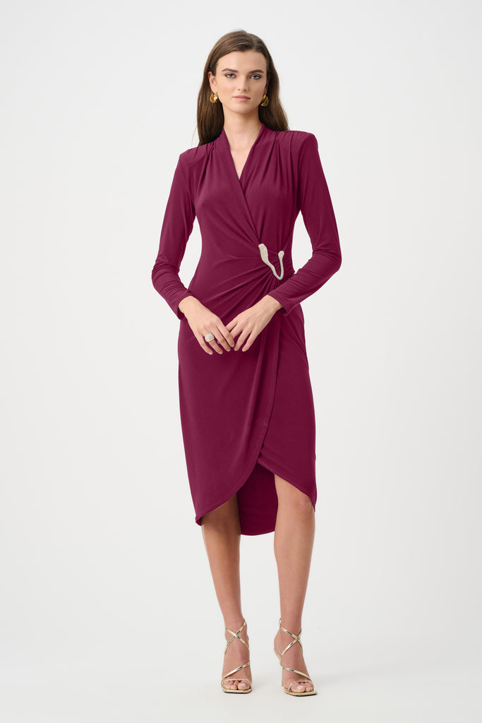 Joseph Ribkoff Berry dress 263709