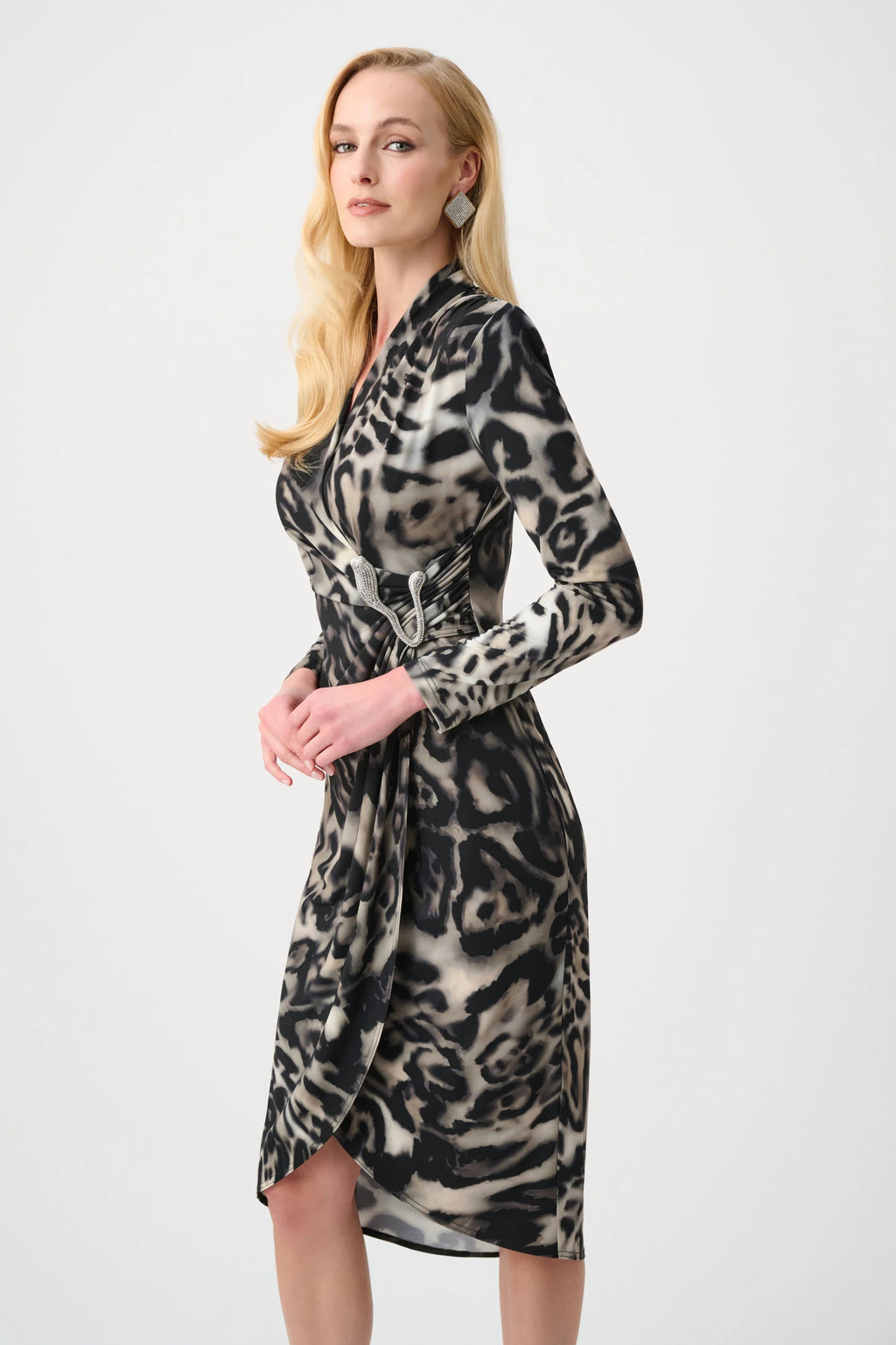 Joseph Ribkoff Animal print dress 263710