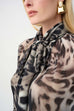 Joseph Ribkoff Animal print blouse 263743