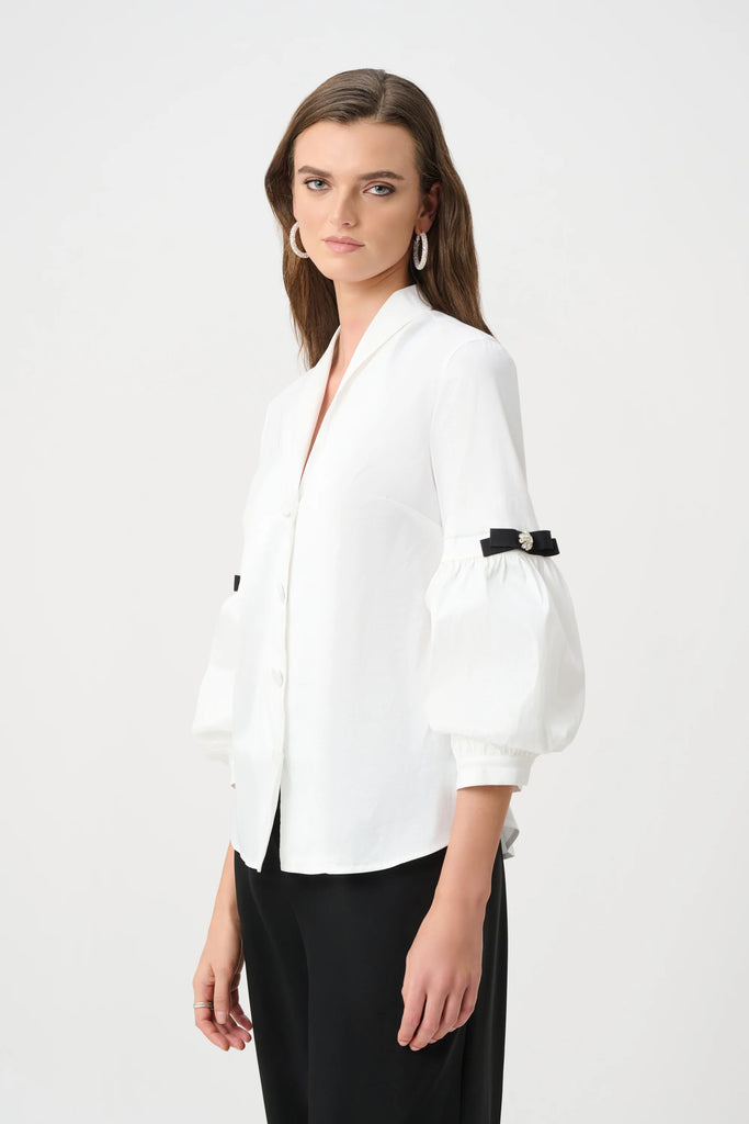 Joseph Ribkoff White blouse 263744