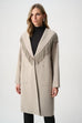 Joseph Ribkoff Oatmeal fringe coat 263912