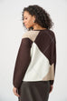 Joseph Ribkoff Argyle crew knit 263948