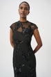 Joseph Ribkoff Black trumpet dress 264143
