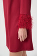 Joseph Ribkoff Deep Cherry dress 264176