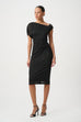 Joseph Ribkoff Black Sheath dress 264200