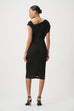 Joseph Ribkoff Black Sheath dress 264200