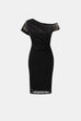 Joseph Ribkoff Black Sheath dress 264200