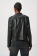 Joseph Ribkoff Black Foiled suede jacket 264906