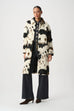 Joseph Ribkkoff Faux Fur Cow Print Coat 264944