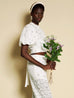 Sister Jane Pearled White Lace Top