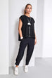 NAW25101 Black Cuff Trouser