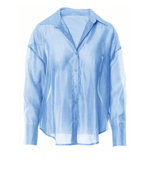 Anonyme Tencel Summer Shirt Sky