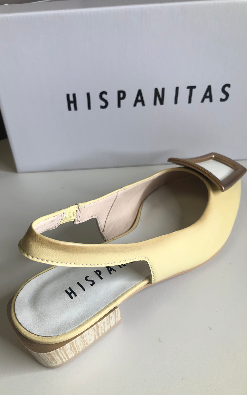 Hispanitas 261015 slingback yellow