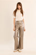 Molly Gold Woven Pants