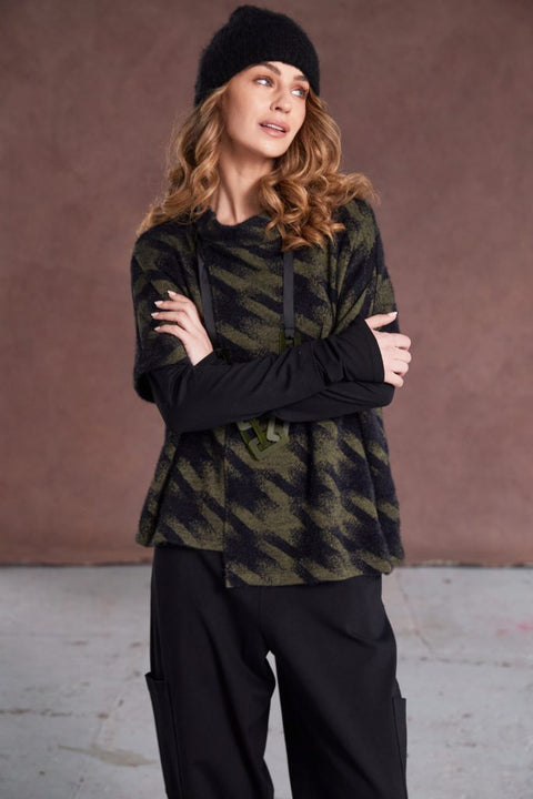 NAW2525244 Houndstooth knit
