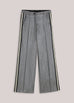 Summum 12126 Mid grey trs straight glitter