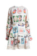 Emily lovelock Dress Chalk