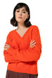 Caroline Biss Tangerine Pullover