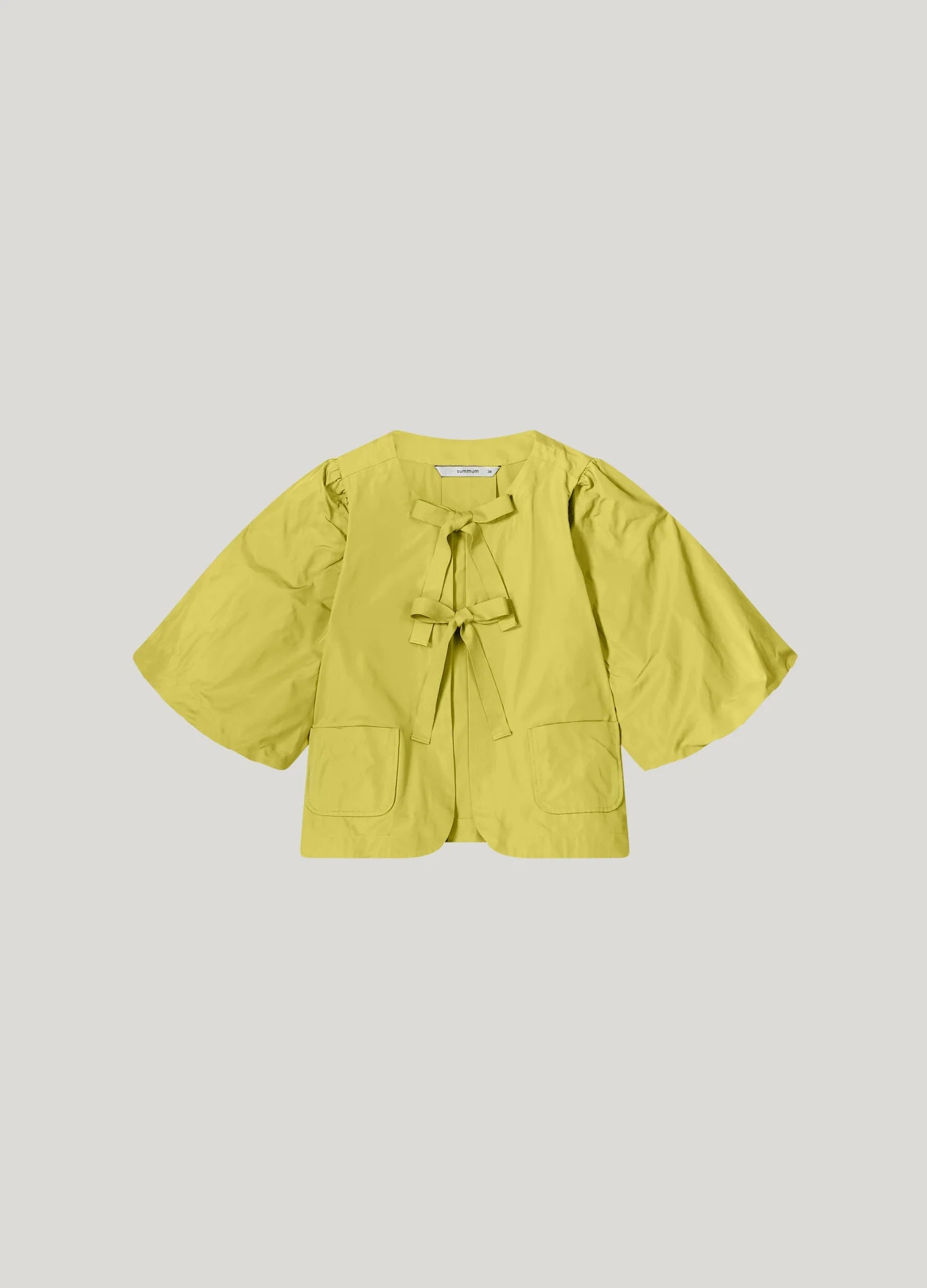 Summum Mimosa yellow blouse taft