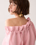 Summum Top Modal Linen blend ROSE
