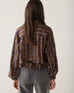 Summum blouse Sepia brown floral