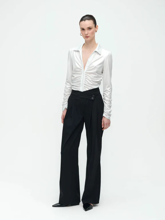 Jane Lushka Luisa White blouse