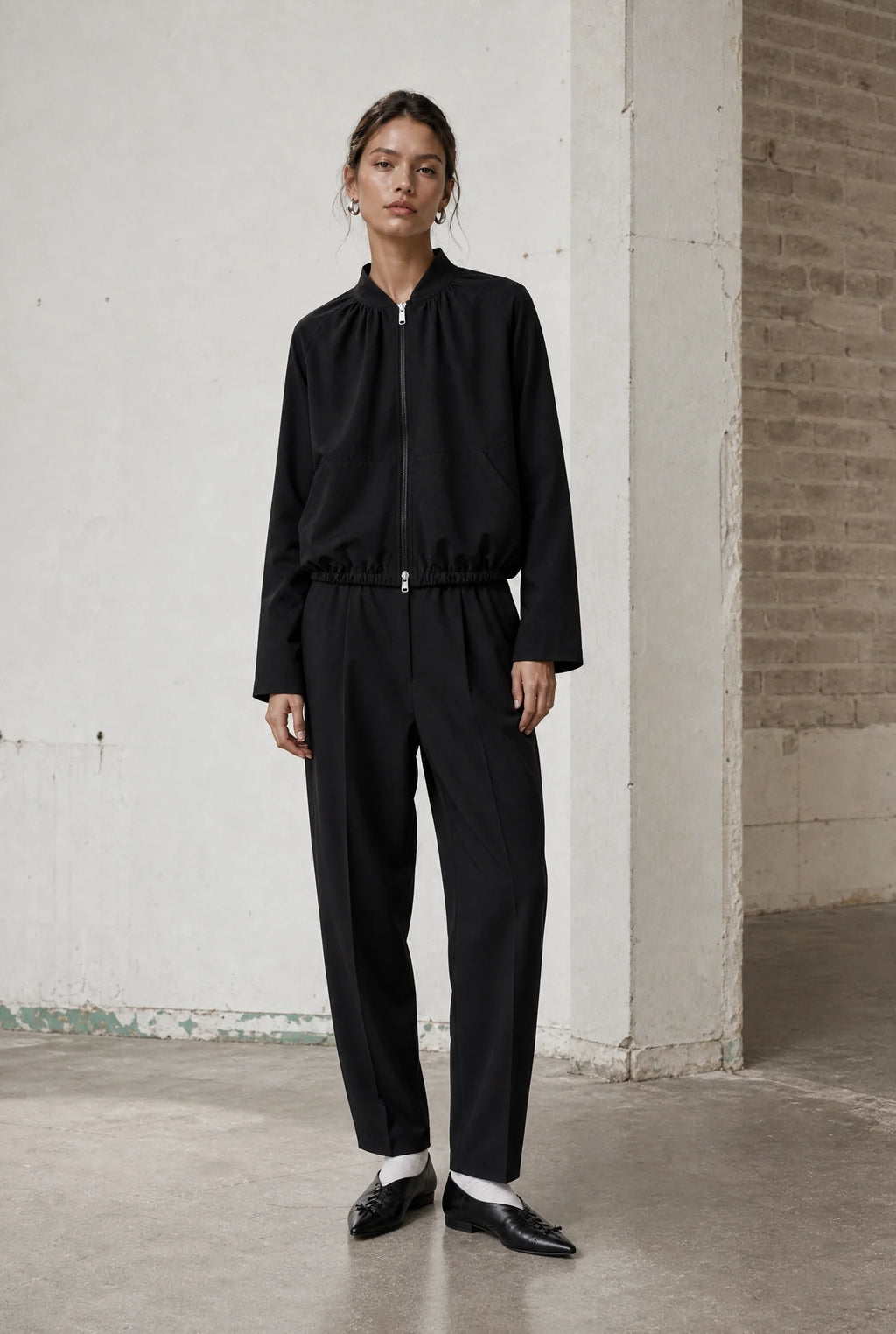 Jane Lushka Umbretto Blk Pants
