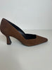Lodi 261103 Lodi Chestnut Brown Suede Heel