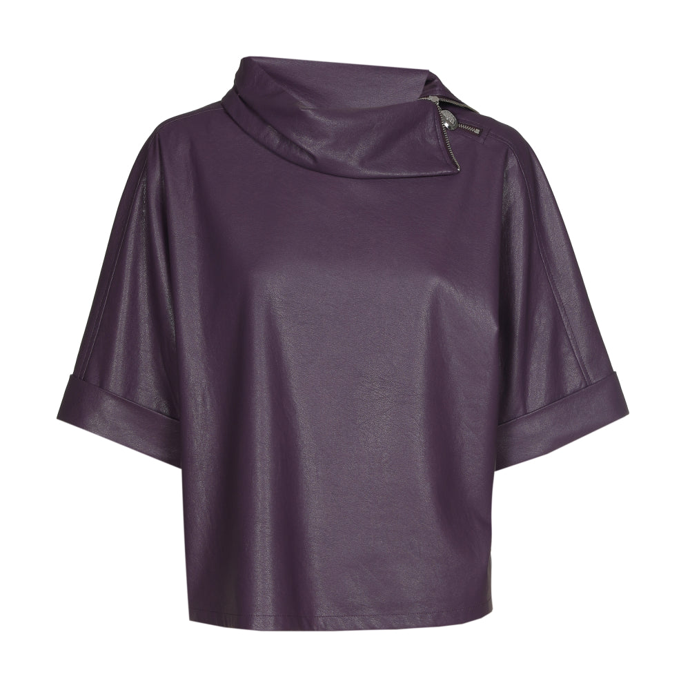 Caroline Biss Plum Blouse